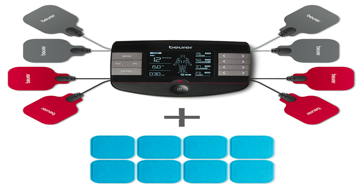 20-60x Elettrodi TENS Autoadesivi Per Dispositivo Di Stimolazione TENS - Foto 3