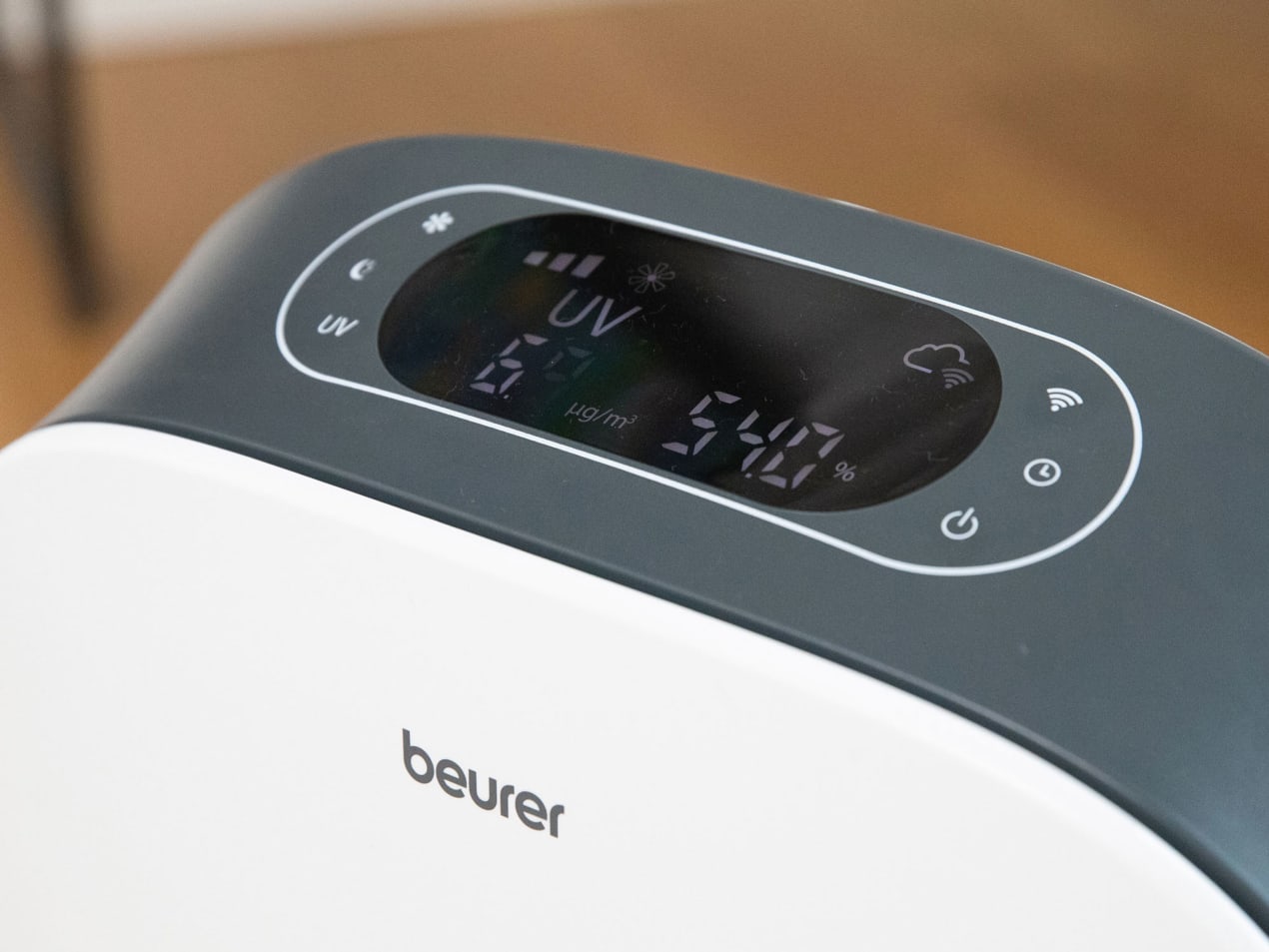 Capteur de particules fines avec fonction automatique
