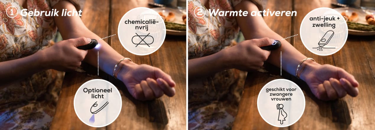 Anti-jeuk + zwelling, chemicaliënvrij & geschikt voor zwangere vrouwen