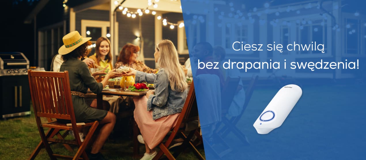 Ciesz się chwilą bez drapania - BR 90 Insect Detector