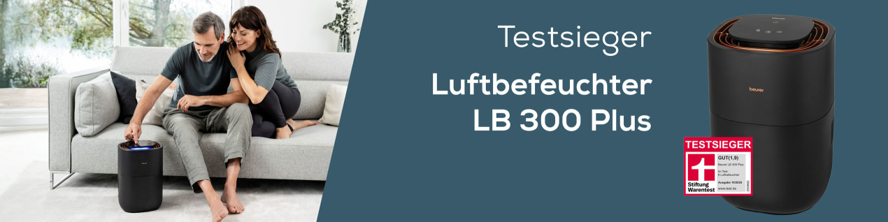 Testsieger Luftbefeuchter LB 300 Plus