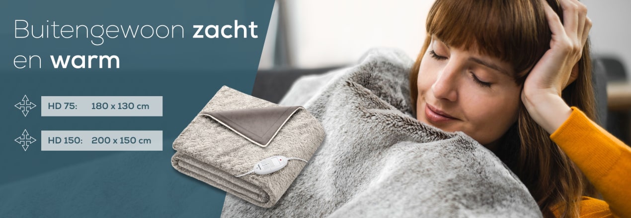 Softe verwarming dek