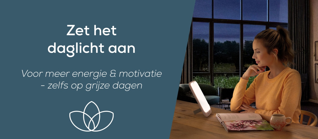 Zet het daglicht aan, Voor meer energie & motivatie - zelfs op grijze dagen