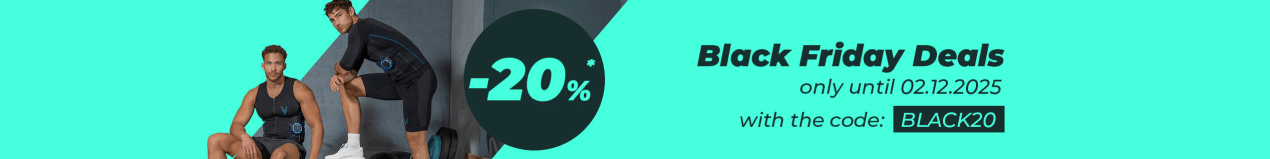 Advertising banner: Black Friday deals – only until December 2, 2025 – with the code: BLACK20 – 20%*