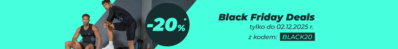 Baner reklamowy: Oferty z okazji Czarnego Piątku – tylko do 02.12.2025 r. – z kodem: BLACK20 – 20%*