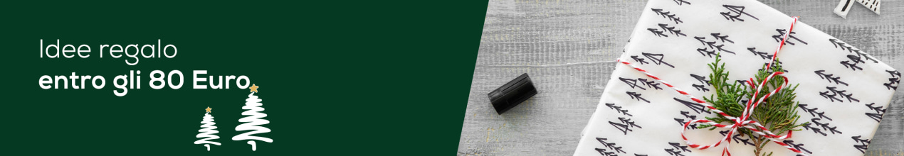 Idee regalo entro gli 80€
