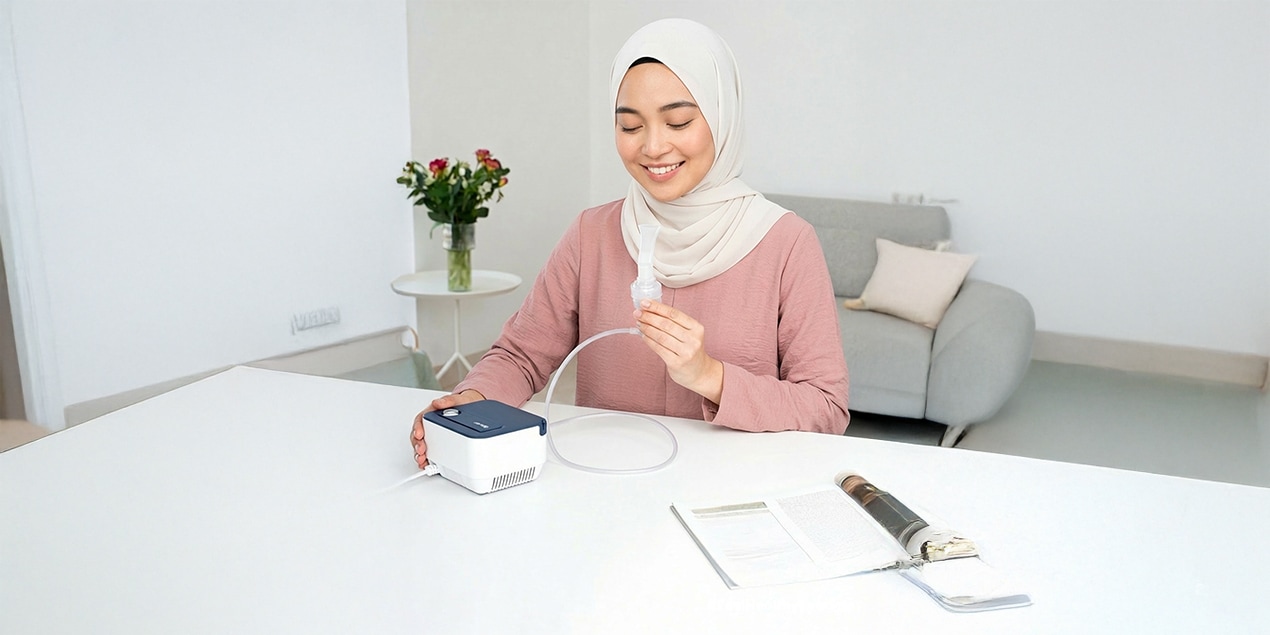 Seorang gadis kecil duduk di kursi gantung