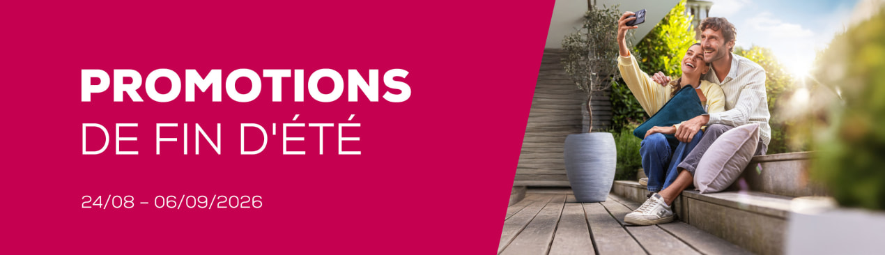 Promotions de fin d'été 24/08 - 06/09/2026