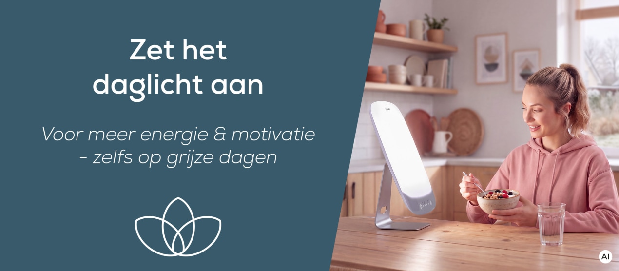 Zet het daglicht aan, Voor meer energie & motivatie - zelfs op grijze dagen