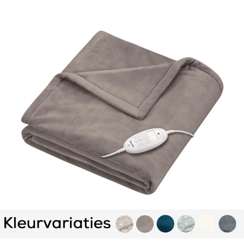 HD 75 Nordic Taupe warme knuffeldeken