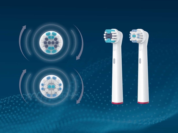 Tête de brosse à dents