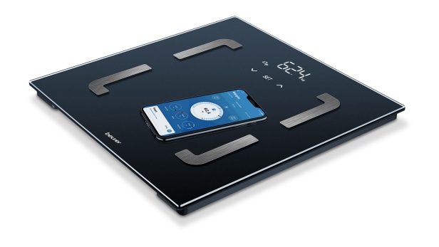 Obraz produktu wagi diagnostycznej BF 880 z połączeniem z aplikacją