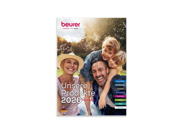 Beurer Product Catalogue 2026 Preview of the Beurer product catalogue 2026