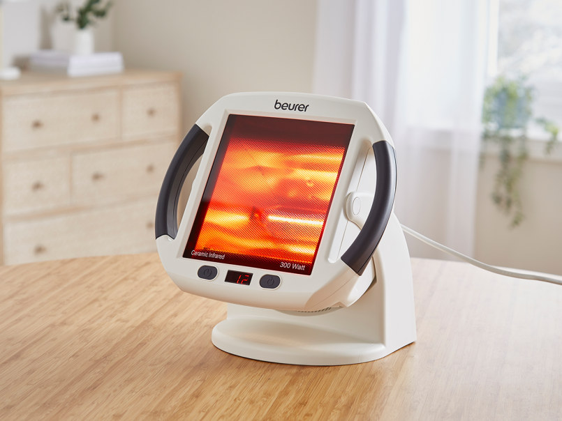 Bezpieczne korzystanie z lampy na podczerwień IL 50 firmy Beurer