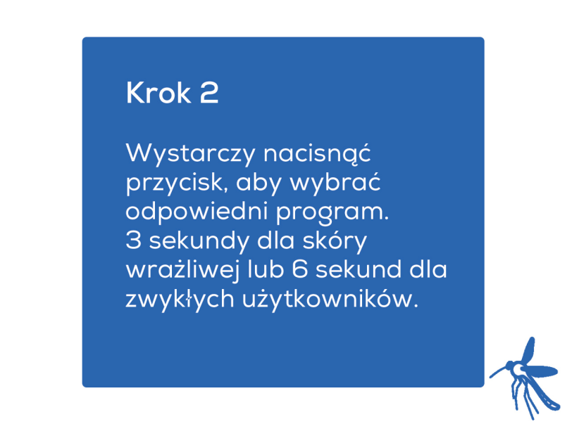 Krok 2 w korzystaniu z Beurer BR 90
