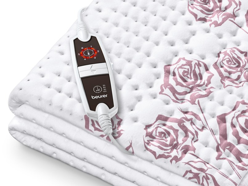 Heizdecke gefaltet mit Schalter