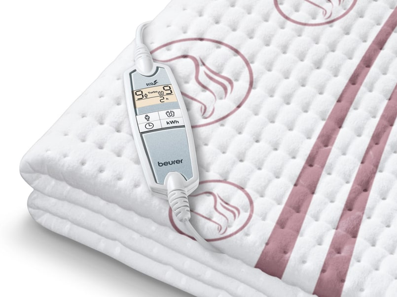 UB 90 Cosy Komfort-Wärmeunterbett gefaltet mit Schalter