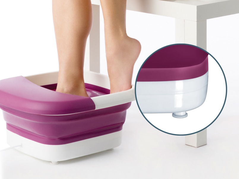 Rutschfeste Gummifüße des Fußsprudelbads FB 30