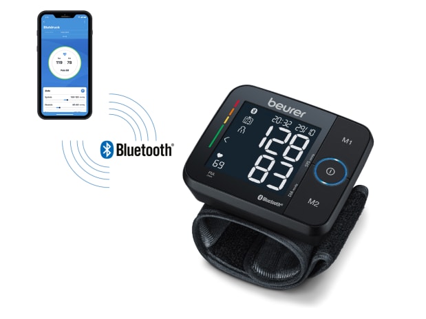 Product image of the wrist blood pressure monitor BC 54 from Beurer