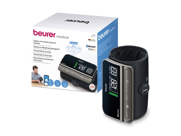 Product image of the BM 81 EasyLock upper arm blood pressure monitor from Beurer