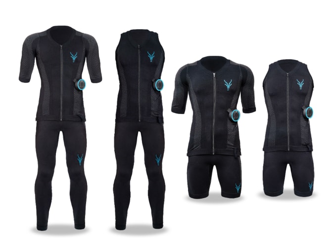 Sono visibili quattro combinazioni di tessuti EMS di Antelope.