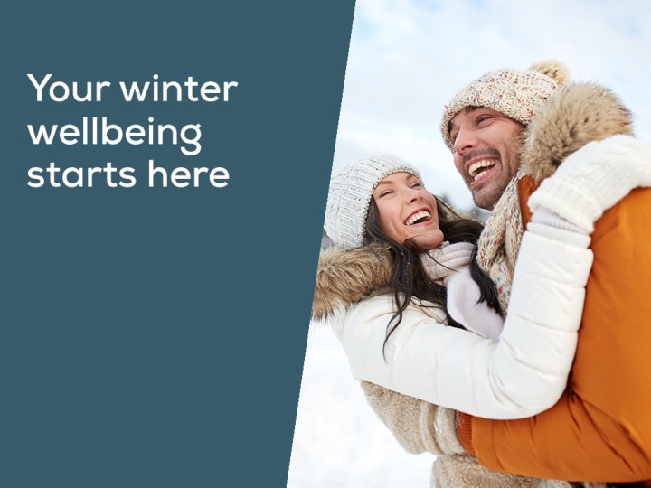 Homepage teaser "Your winter wellbeing starts here"