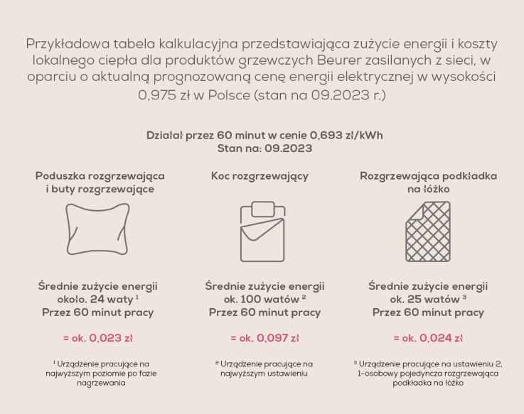 koszty energii produkty termiczne