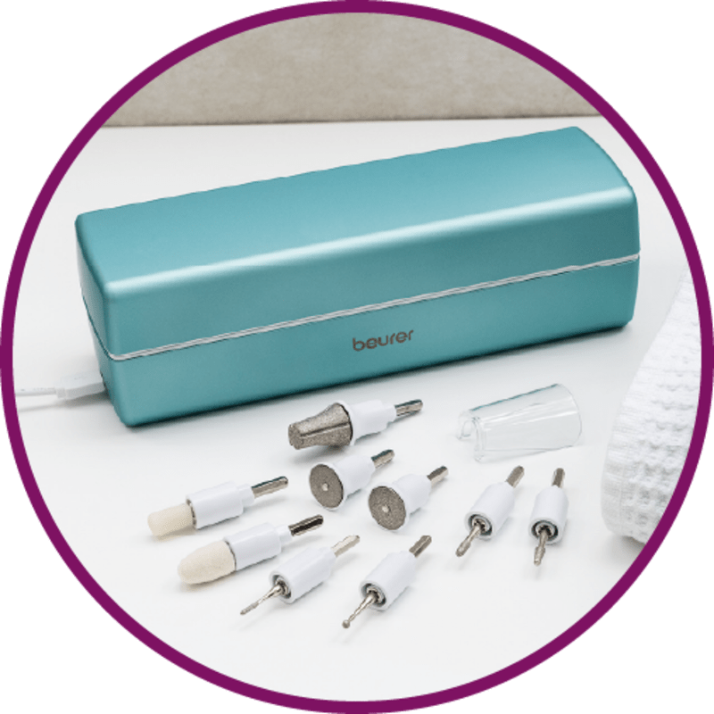 Beurer Set de manucure et pédicure avec accessoires