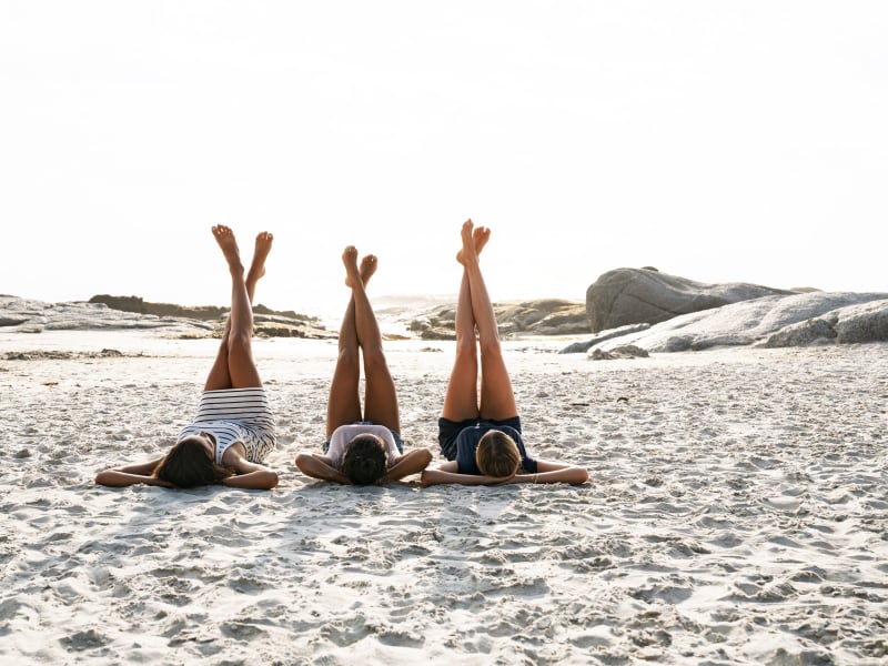 Femmes à la plage