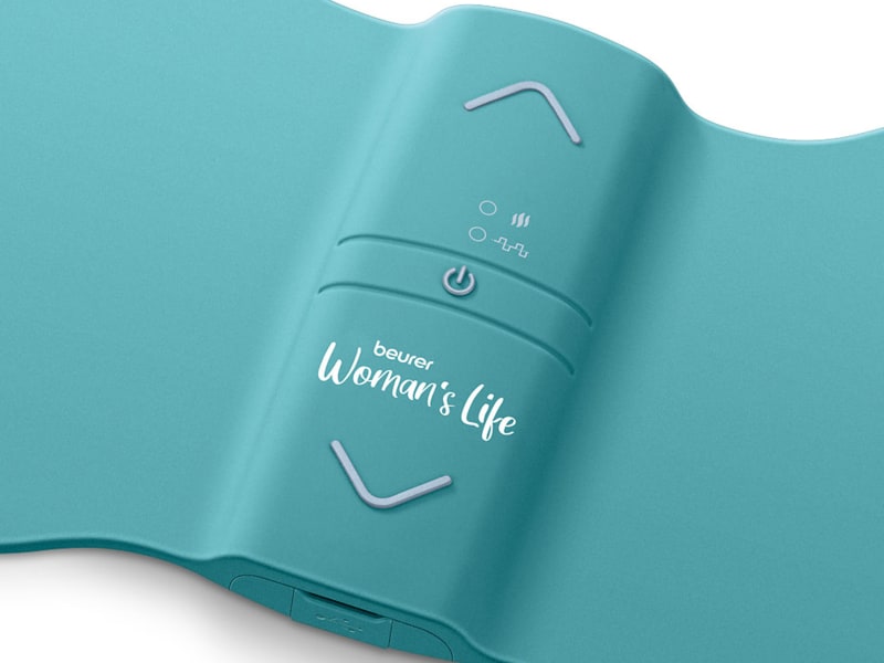 Fonction chaleur relaxante de l'EM 55 Menstrual Relax+ de Beurer