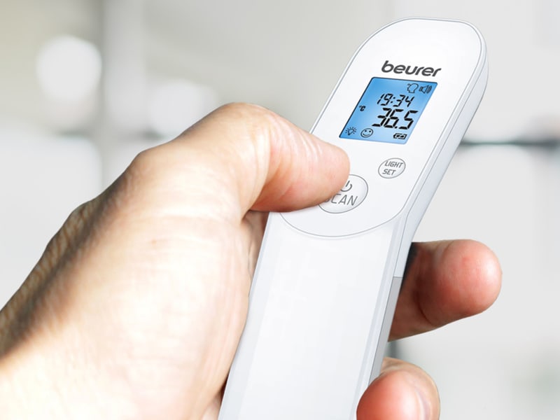 Mesure sans contact de la temp&eacute;rature ambiante