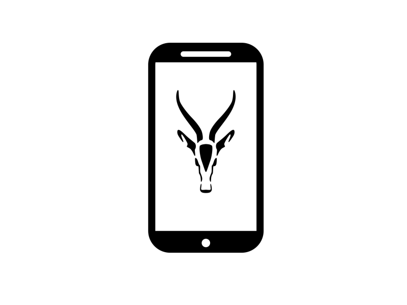 Image of a smartphone with the Antelope Go app open
