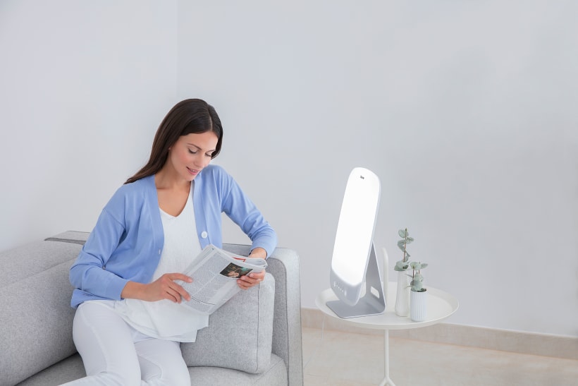 Lampa o świetle dziennym TL 95 firmy Beurer Prezentacja zastosowania Lampa o świetle dziennym TL 95 firmy Beurer Prezentacja zastosowania