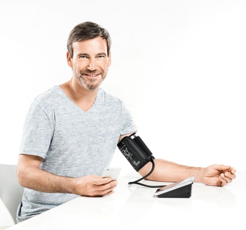 Upper Arm Blood Pressure Monitor with XL Cuff