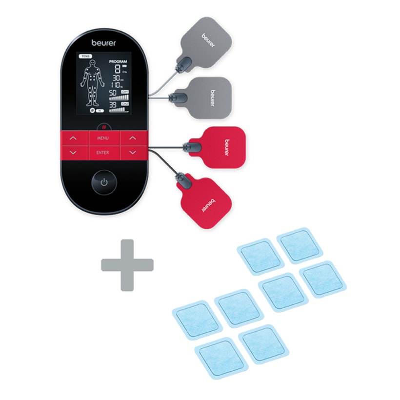 Tens Eco Basic : électrostimulateur à 2 canaux avec 16 programmes