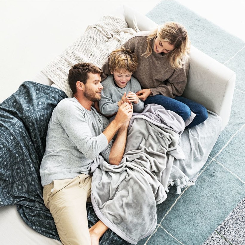 HK 126 XXL Nordic Taupe Coussin chauffant XXL d'utilisation de Beurer