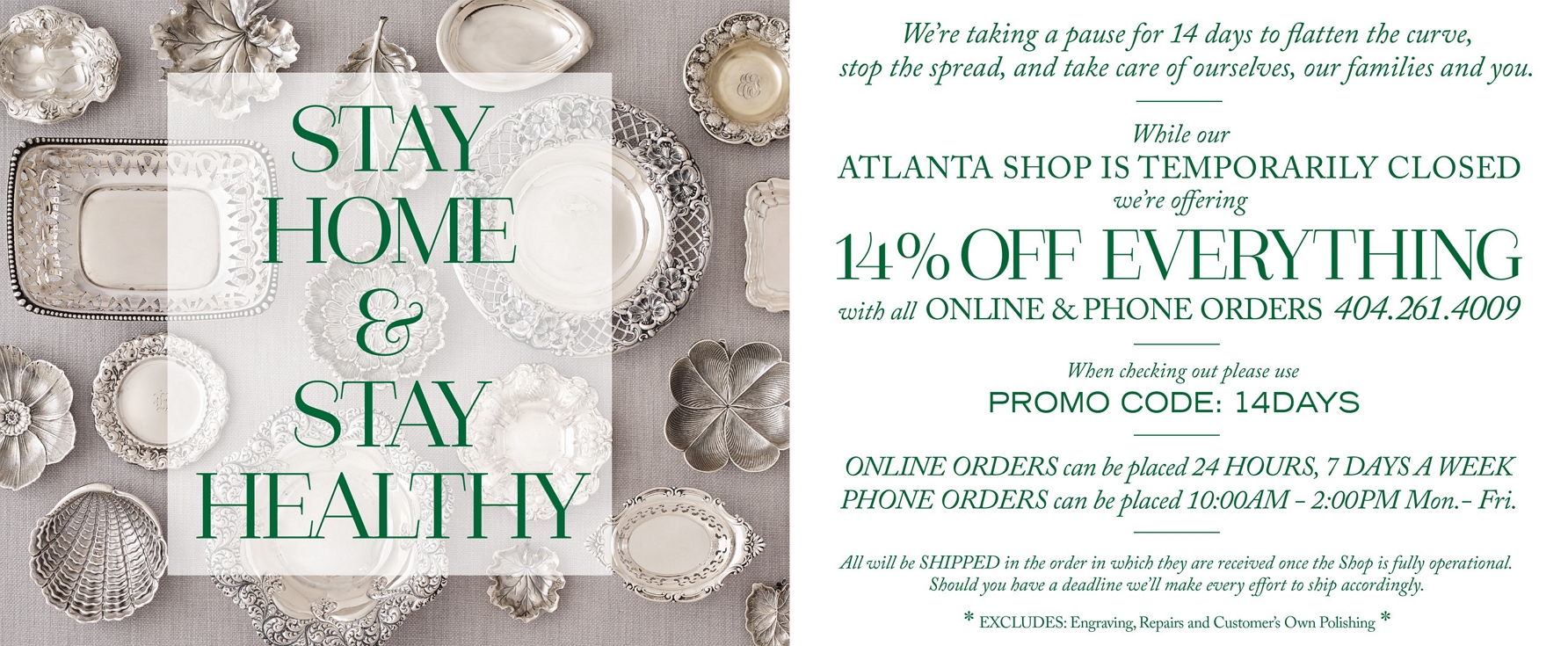 Beverly Bremer Silver Shop Offers High Quality Sterling Silver in Atlanta GA