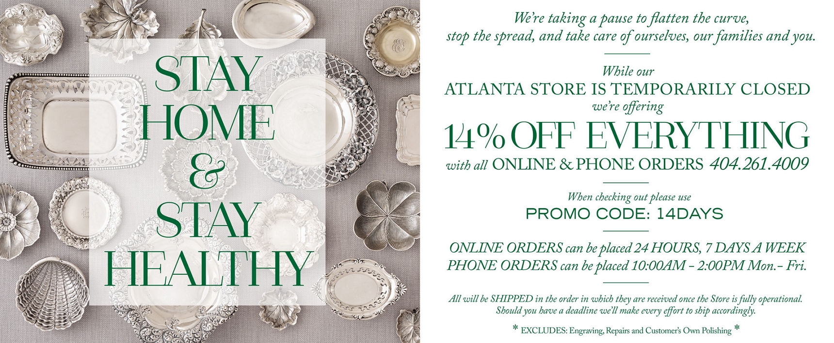 Beverly Bremer Silver Shop Offers High Quality Sterling Silver in Atlanta GA