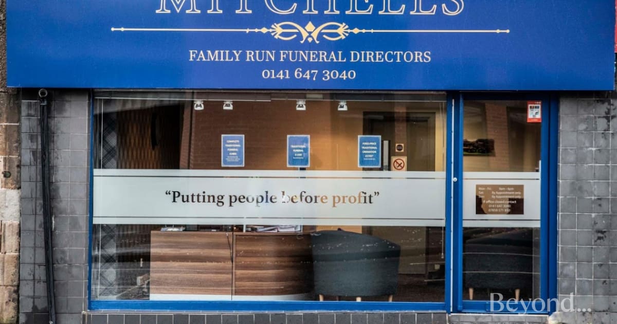 Mitchells Funeral Directors, Glasgow Funeral Directors Beyond