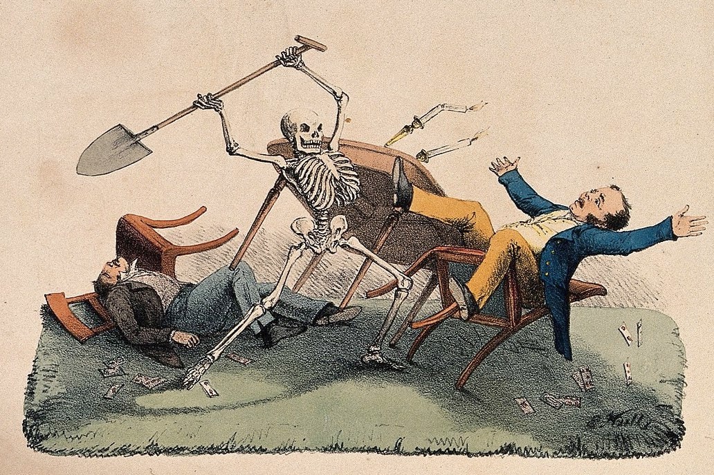 A skeleton takes his revenge