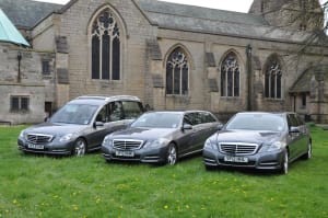 J F Knight Funeral Directors vehicle fleet