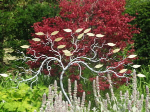 Memorial tree at Mortlake crematorium