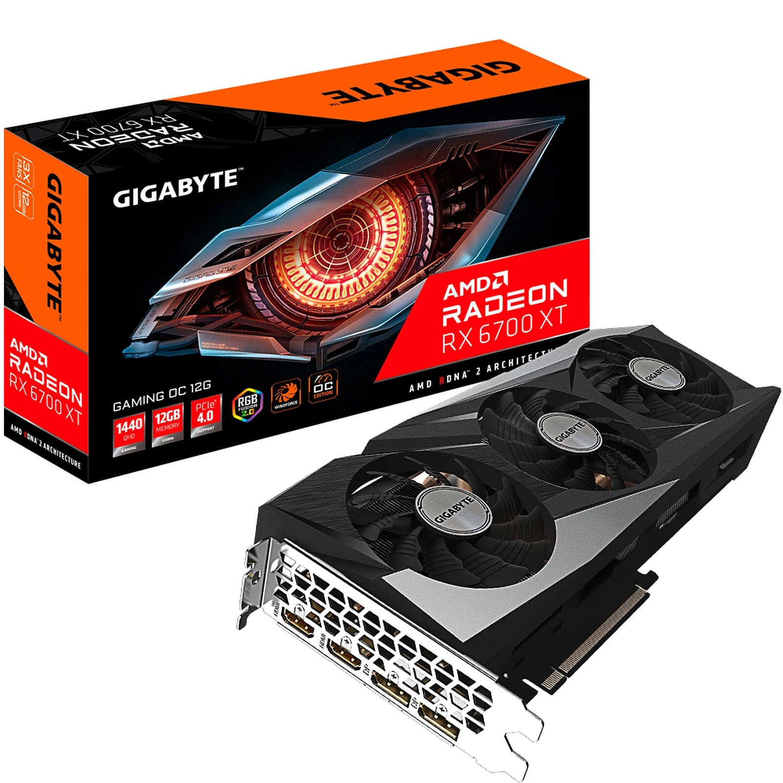 AMD Radeon RX 6700 XT — 12 Go GDDR6