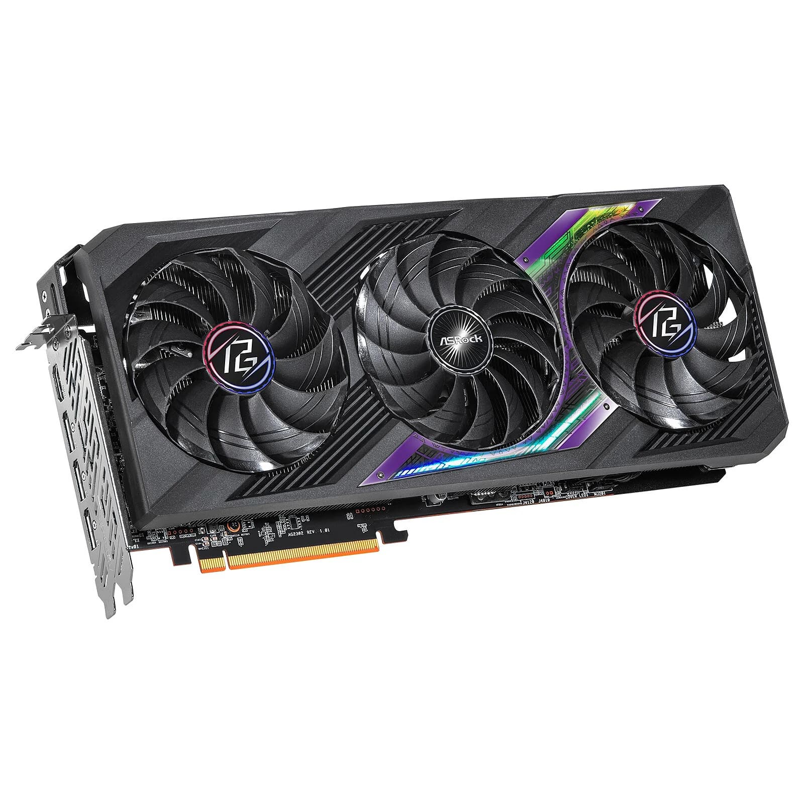 AMD Radeon RX 7700 XT — 12 Go GDDR6 — vue 2