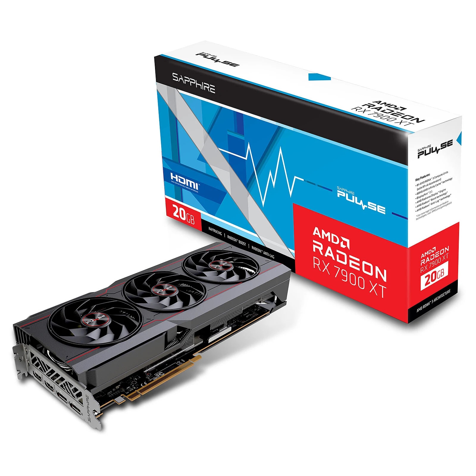 AMD Radeon RX 7900 XT — 20 Go GDDR6