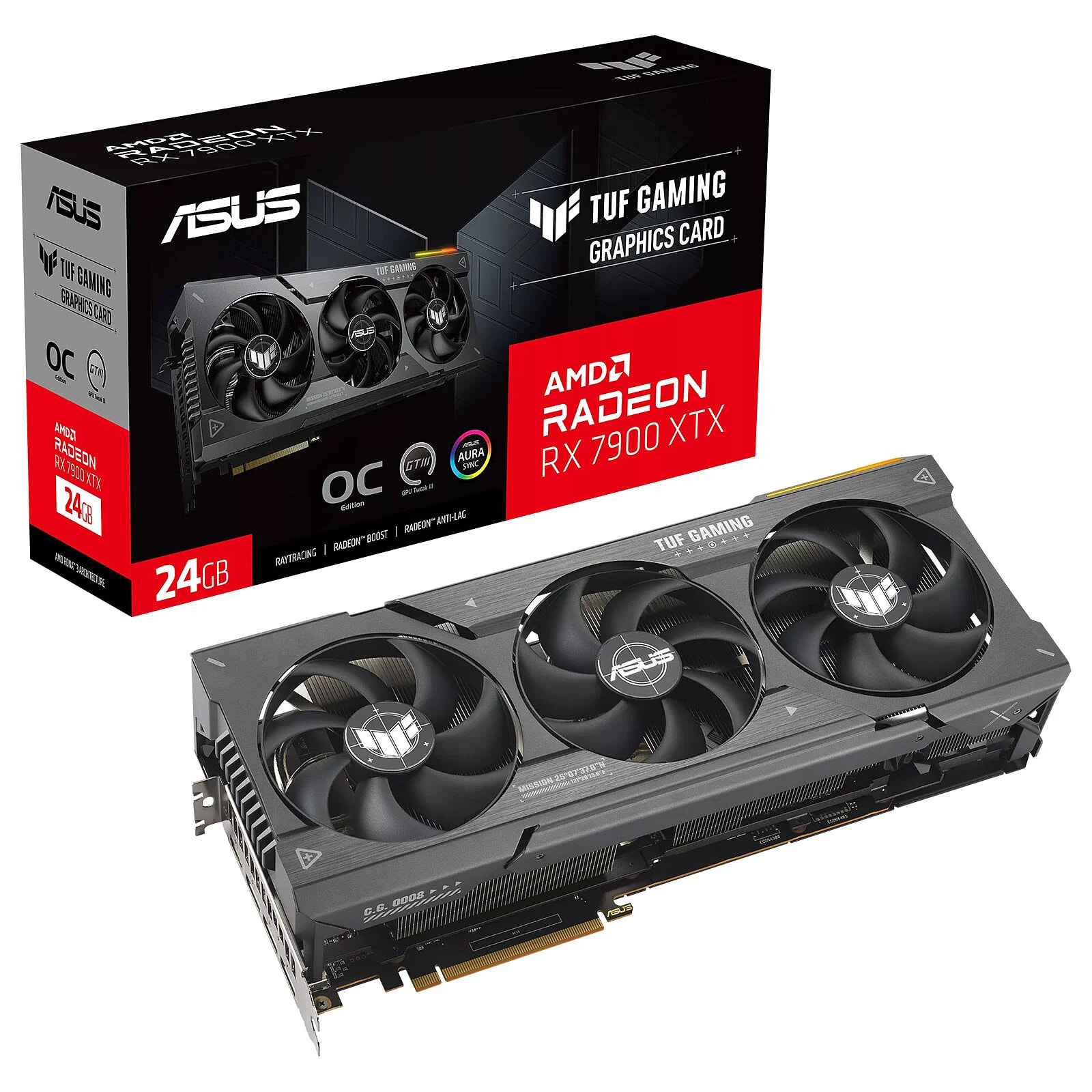 AMD Radeon RX 7900 XTX — 24 Go GDDR6