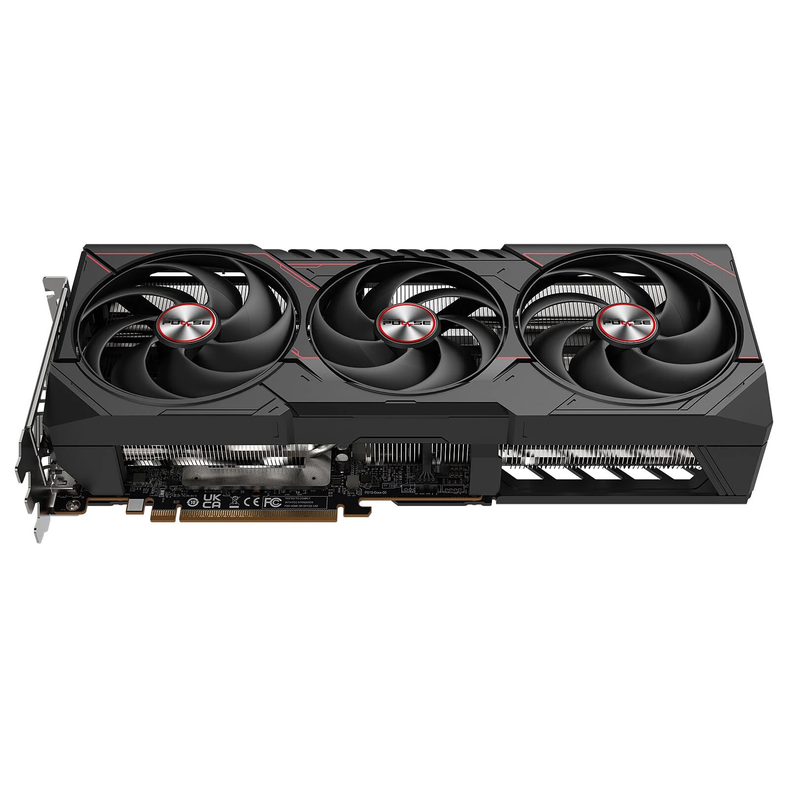 AMD Radeon RX 9070 XT — 16 Go GDDR6 — vue 3