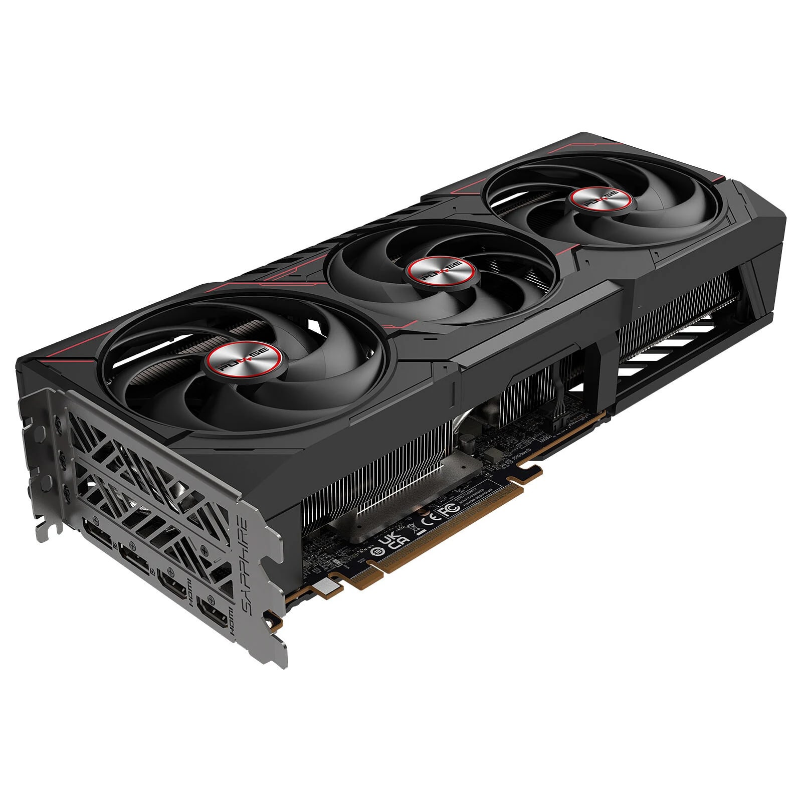 AMD Radeon RX 9070 XT — 16 Go GDDR6 — vue 4