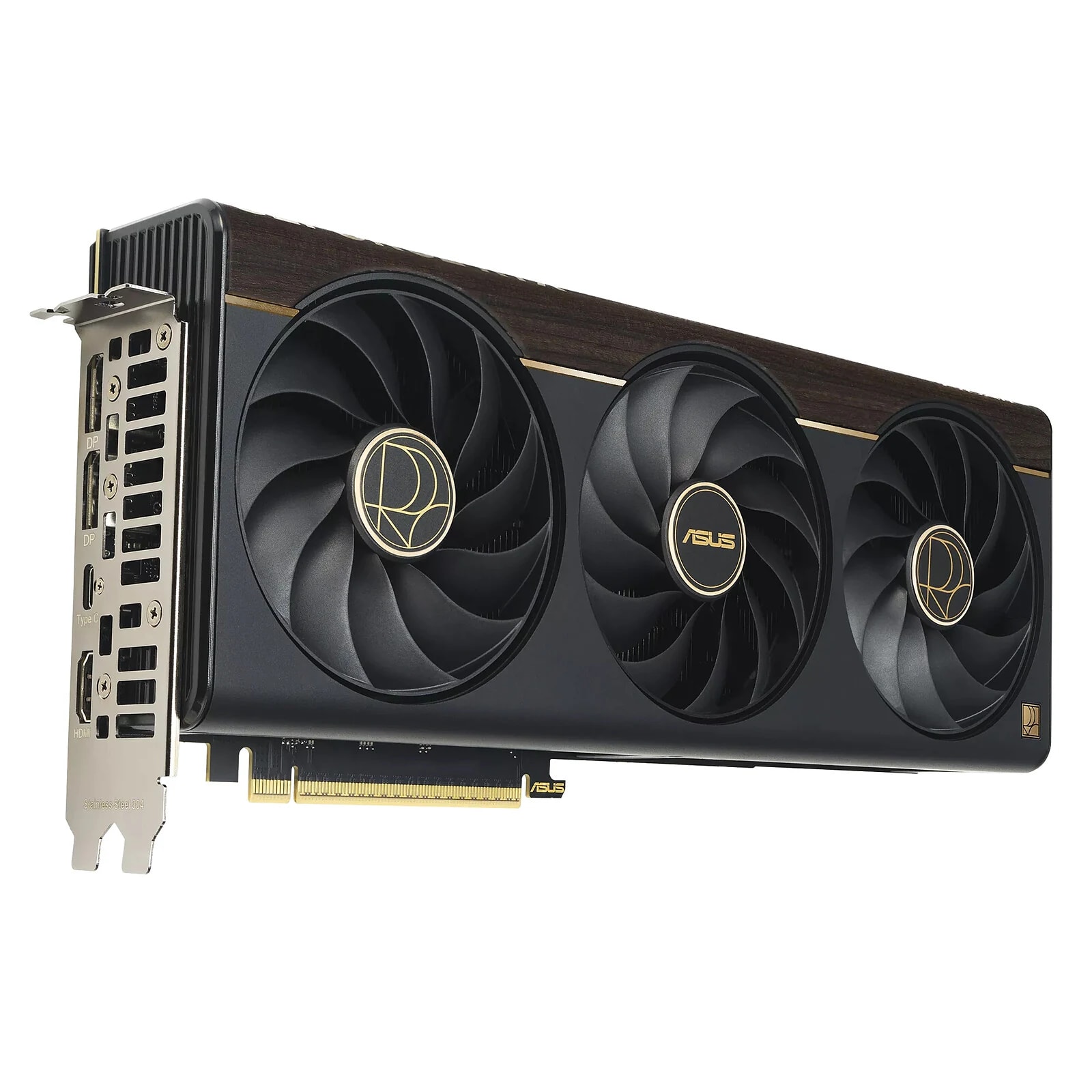 ASUS ProArt GeForce RTX 5080 OC — 16 Go GDDR7 — vue 3