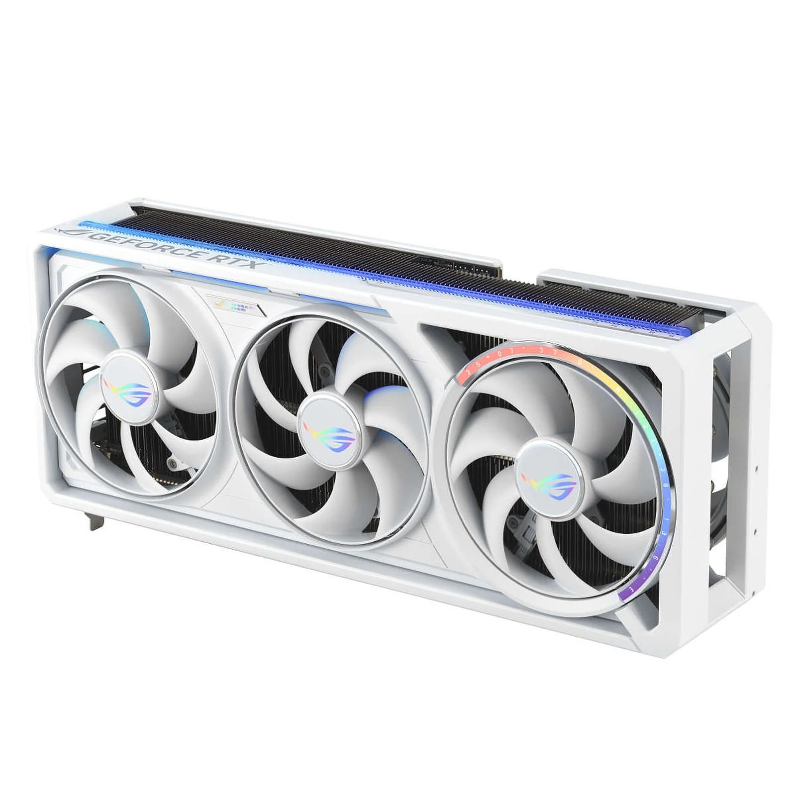 ASUS ROG Astral GeForce RTX 5090 WHITE OC — 32 Go GDDR7 — vue 2